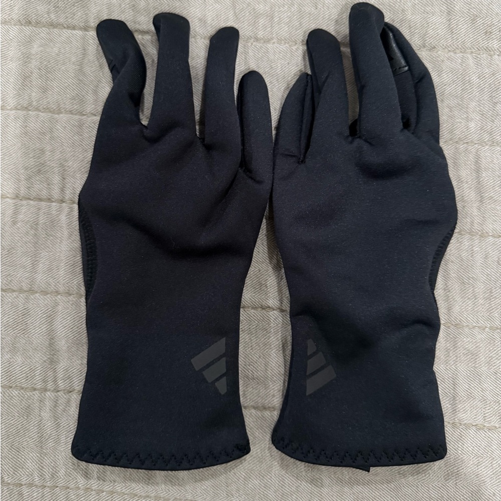 Adidas women thermal gloves with grip Large